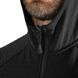 Мужская тактическая флисовая кофта Plast Hood Gridshell Черная (New) Camotec фото 9