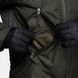 Тактическая зимняя куртка UATAC Basic Olive (Оливка) Membrane Climashield Apex 136 фото 7