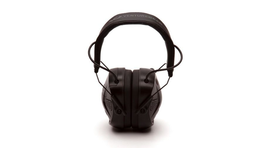Активные наушники противошумные защитные Venture Gear AMP NRR 26dB с Bluetooth (черные) фото