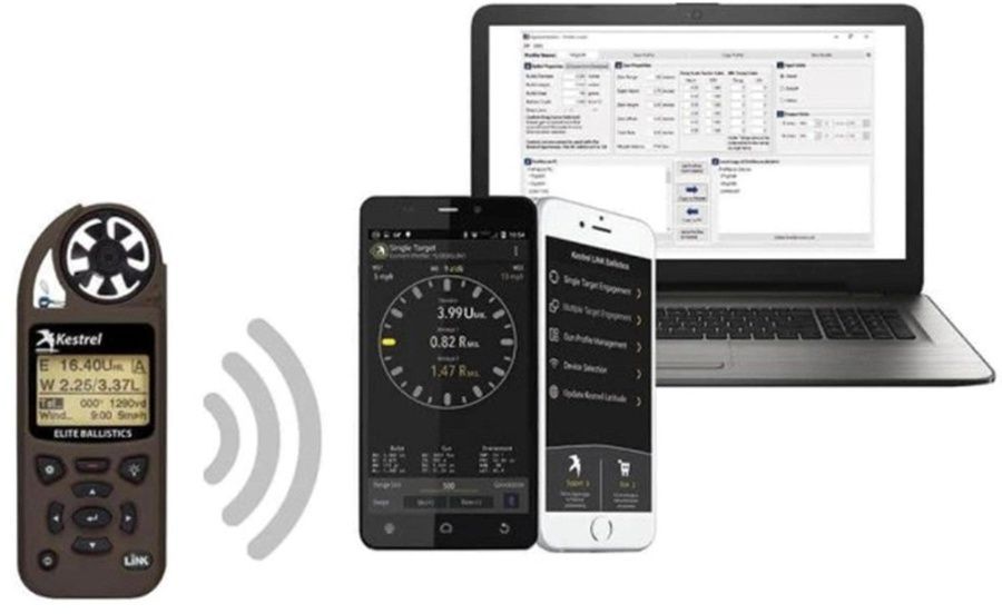 Метеостанция Kestrel 5700 Elite Applied Ballistics с Bluetooth (TAN) фото