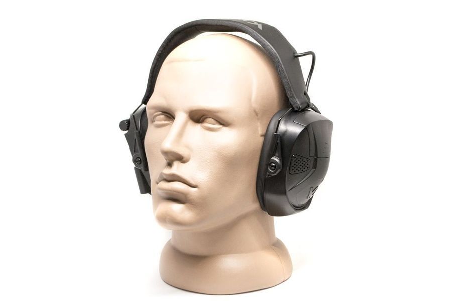 Активные наушники противошумные защитные Venture Gear AMP NRR 26dB с Bluetooth (черные) фото
