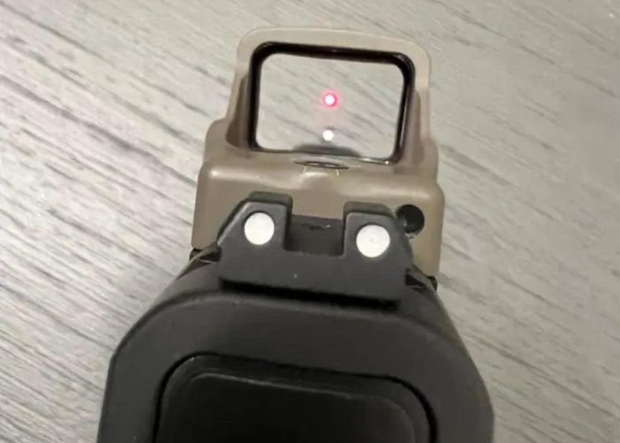 Коліматорний приціл пістолетний EOTech EFLX Mini 6MOA Tan фото