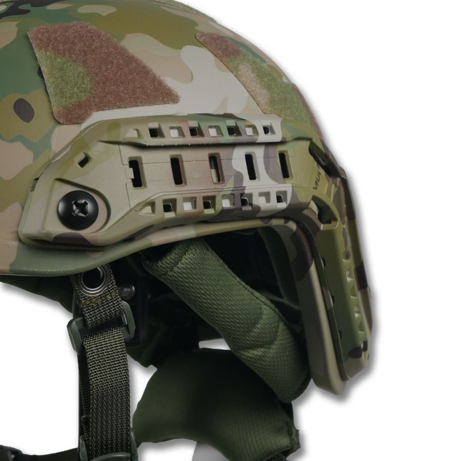 Кевларовый шлем FAST Kevlar GEN III AGGRESSIVE Multicam фото