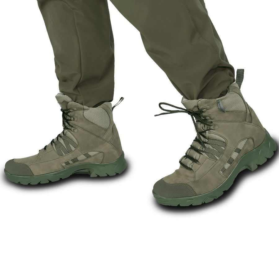 Військові зимові черевики Oplot Olive Camotec фото