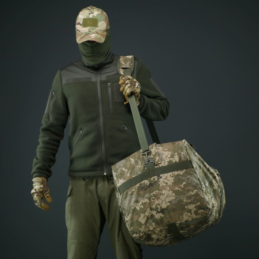 Сумка тактична Kiborg Military bag 130L Pixel фото