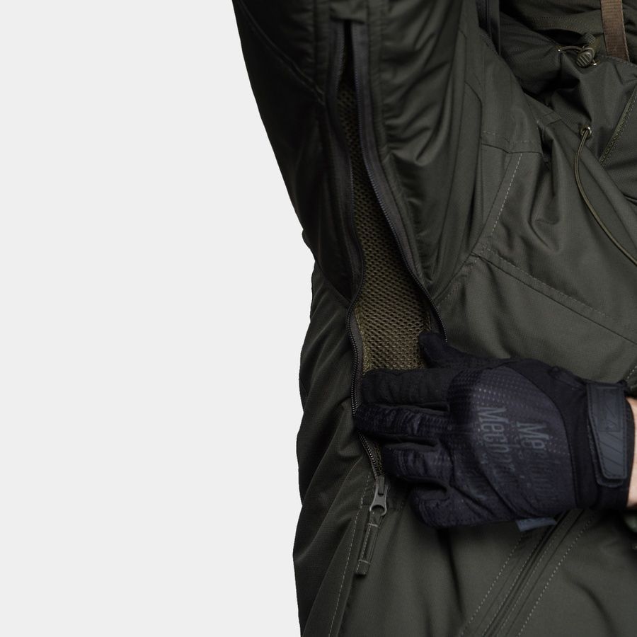 Тактическая зимняя куртка UATAC Basic Olive (Оливка) Membrane Climashield Apex 136 фото