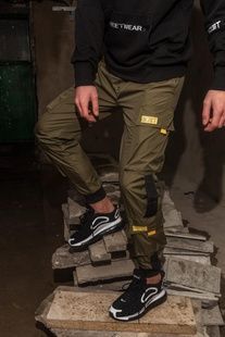 Брюки спортивні BEZET Hype хакі фото