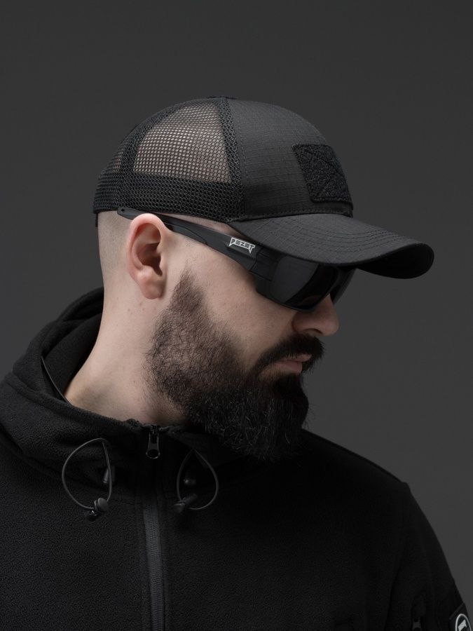 Бейсболка тактична BEZET Ranger чорний фото