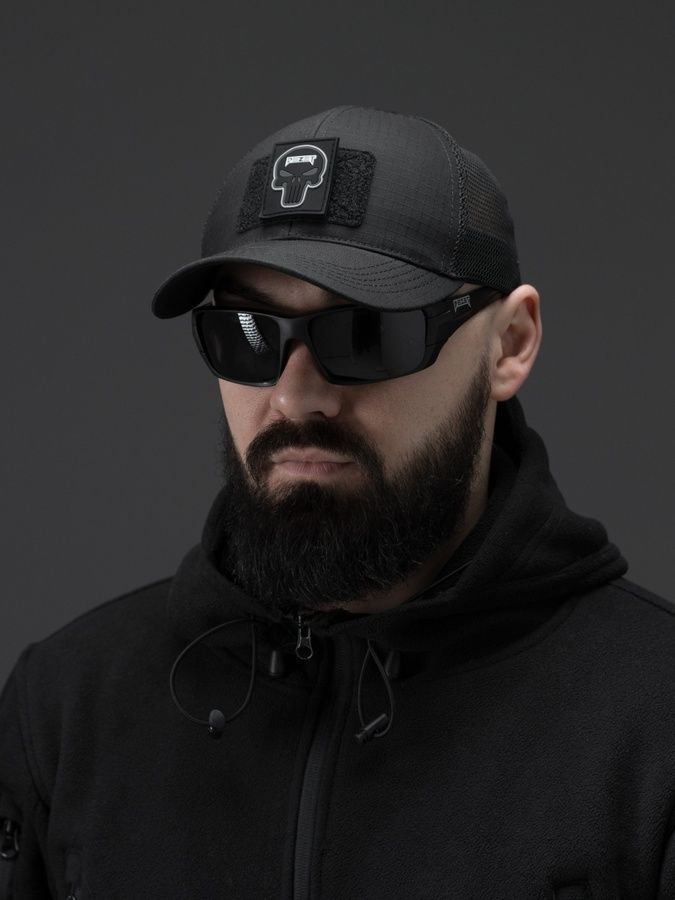 Бейсболка тактична BEZET Ranger чорний фото