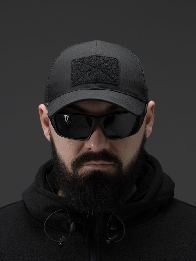 Бейсболка тактична BEZET Ranger чорний фото