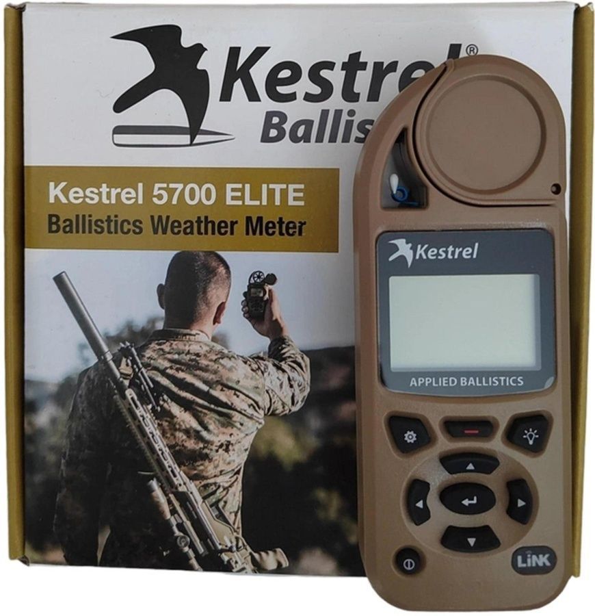 Метеостанція Kestrel 5700X Elite Applied Ballistics Bluetooth (TAN) фото