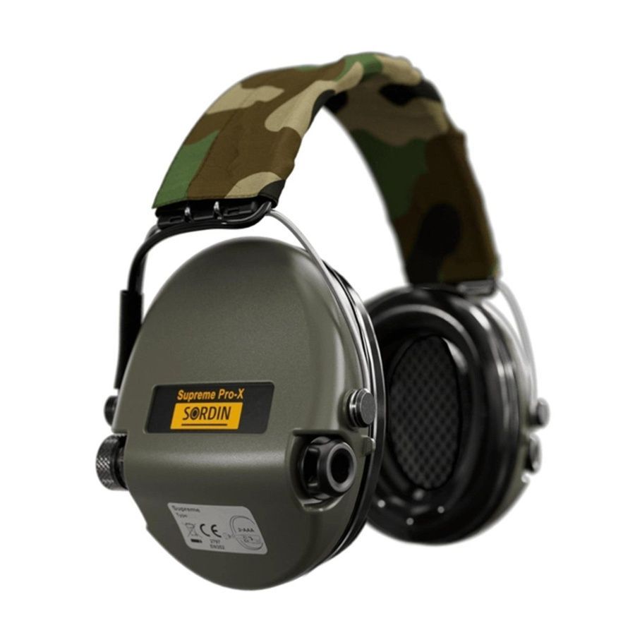 Активные наушники для стрельбы Sordin Supreme Pro-X Headband Green (75302-X-S) фото