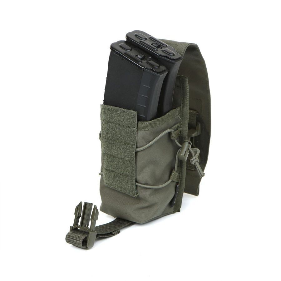 Універсальний закритий підсумок під магазини AK та AR Ranger Green MOLLI фото