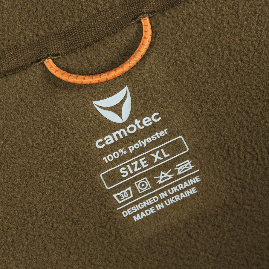 Мужская военная тактическая флисовая кофта Patrol . Himatec койот Camotec фото