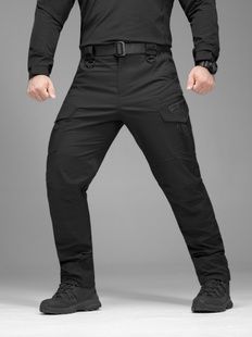 Брюки карго тактические BEZET Onyx черный фото