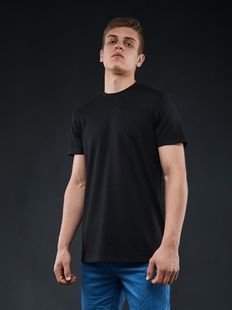 Футболка Basic чорна BEZET фото