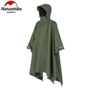 Плащ-дощовик Naturehike NH21FS036, p-p L, армійський зелений фото