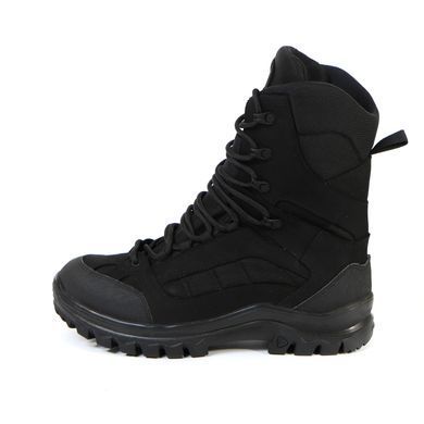 Берцы ботинки тактические черные (Высокие) фото