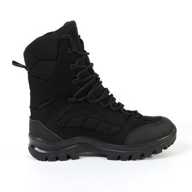Берцы ботинки тактические черные (Высокие) фото