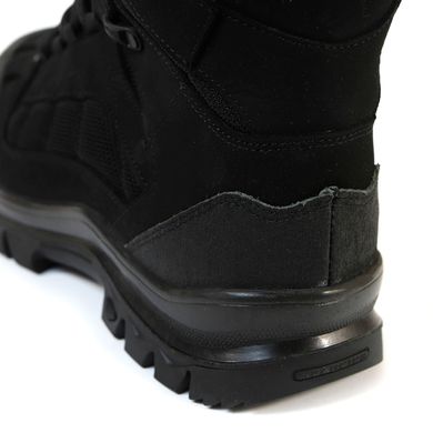 Берці черевики тактичні чорні замшеві (Високі) 792 МОЛЛІ VZ-011 фото