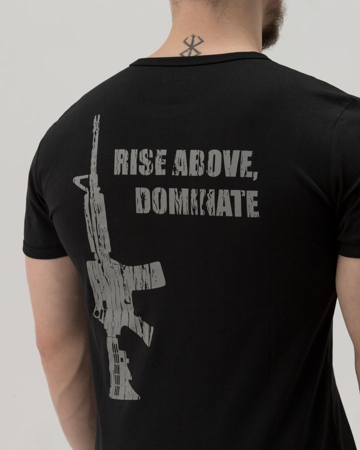 Футболка Commando чорна BEZET фото