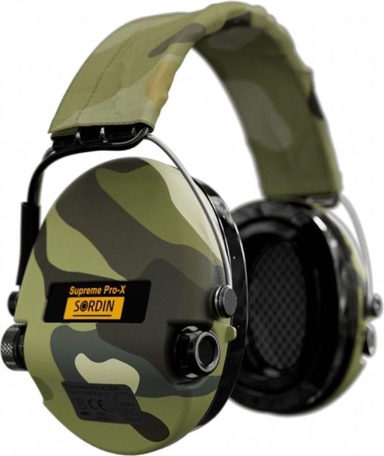 Активные наушники для стрельбы Sordin Supreme Pro-X LED Headband Multicam (75302-X-08-S) фото