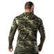 Чоловічий лонгслів Chiton Air Hood Pixel Green Camotec фото 2