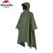 Плащ-дождевик Naturehike NH21FS036, p-p L, армейский зеленый фото 1