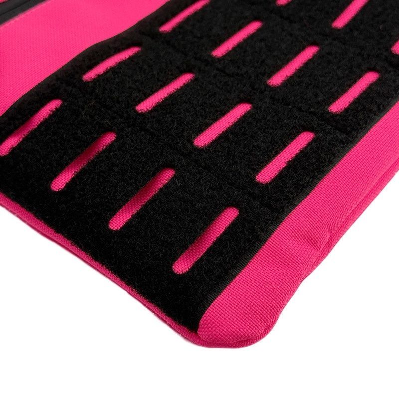 Тактическая сумка через плечо RoKit Pink Black S с MOLLE и велкро фото