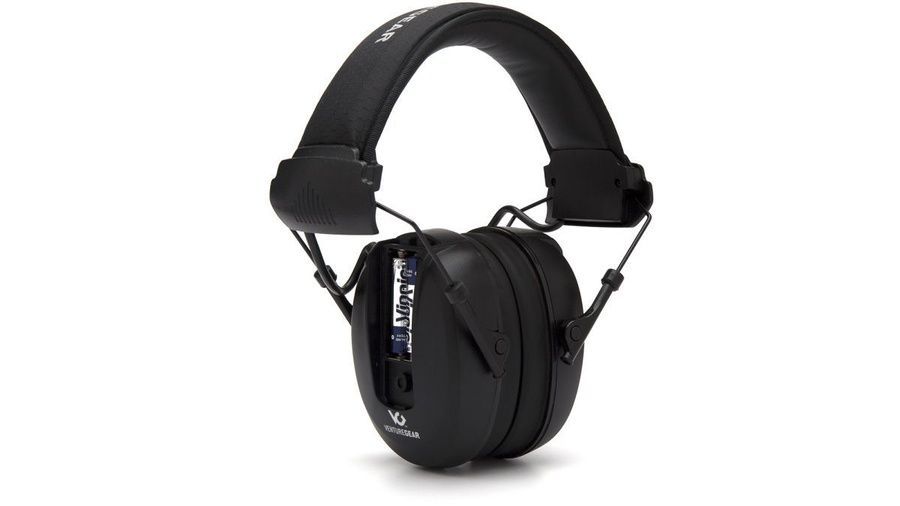 Активные противошумные наушники защитные Venture Gear Clandestine NRR 24dB (черные) фото