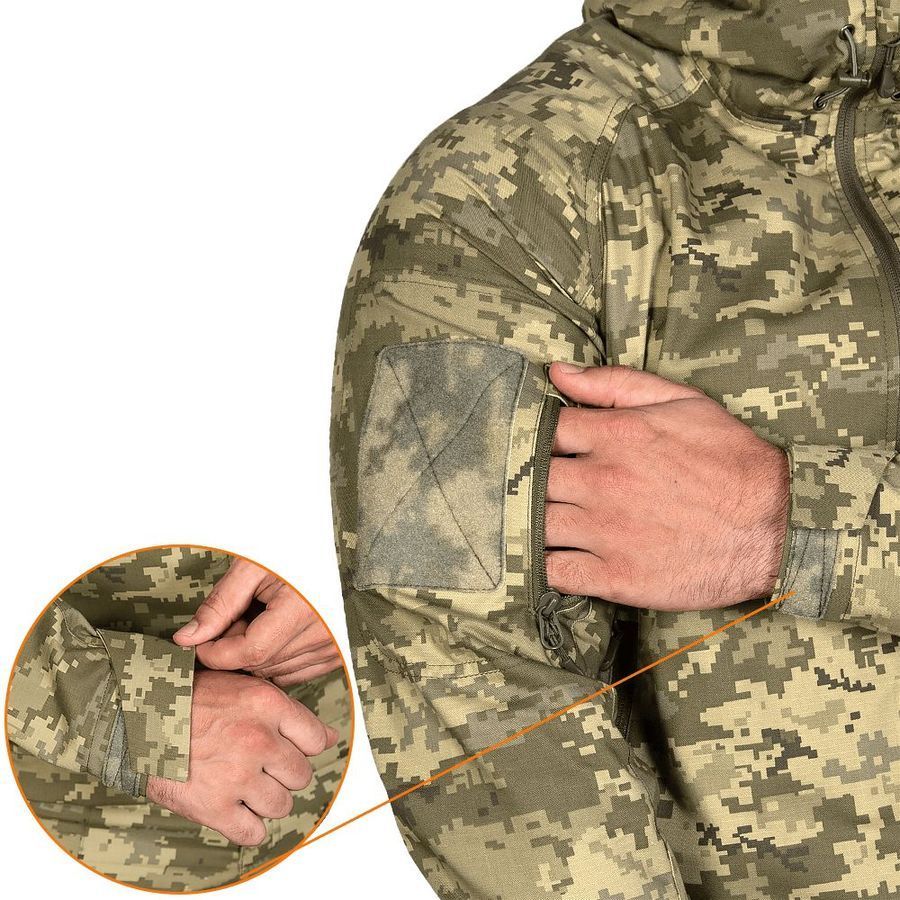 Демисезонный костюм военный Stalker. Twill Пиксель Піксель Camotec фото