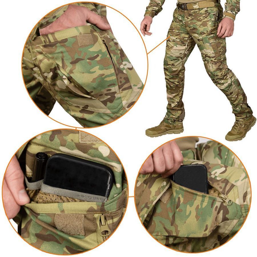 Брюки Герц 2.0 Twill Multicam (9130), 2XL фото