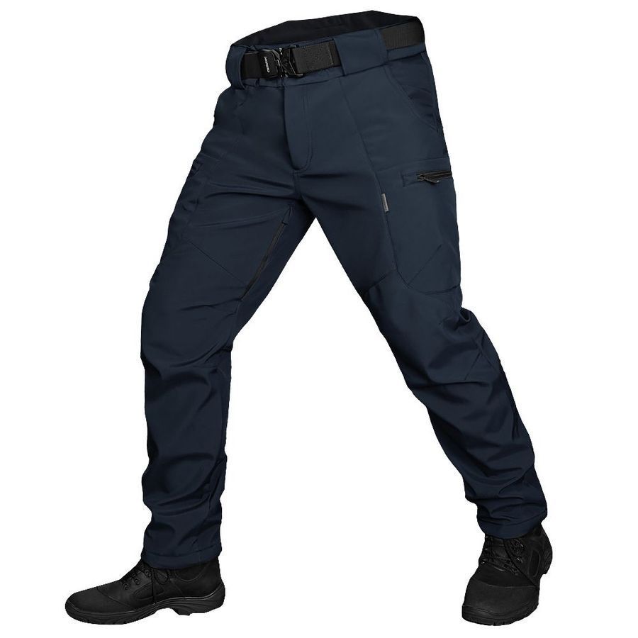 Демисезонный мужской костюм-военный комплект Phantom SoftShell темно-синие Camotec фото