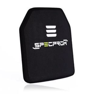 Керамическая бронеплита 6-го класса SPECPROM. Вес 3.7 кг. Размер 27 на 34 см (00000002821) фото