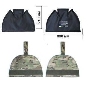 Комплект балістичного захисту плечей 1 або 2 класу, MultiCam MOLLI