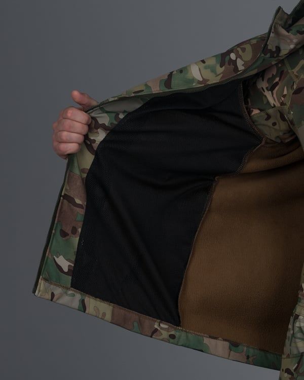 Куртка Softshell BEZET Робокоп 2.0 мультикам фото