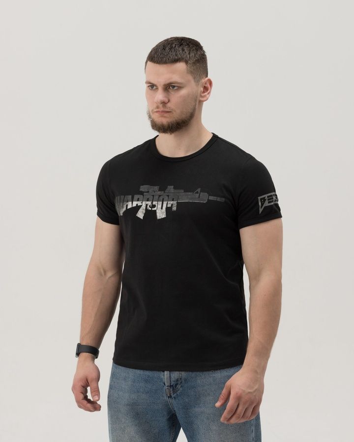 Футболка Warrior чорна BEZET фото