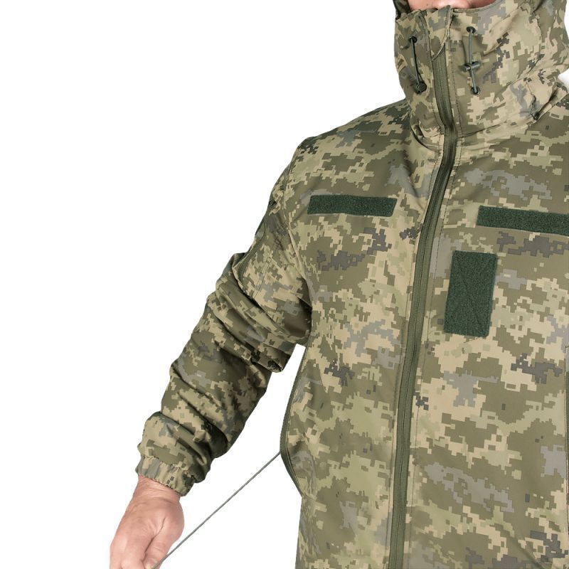 Зимний мужской военный костюм Cyclone NordStorm ММ14 Пиксель Camotec фото
