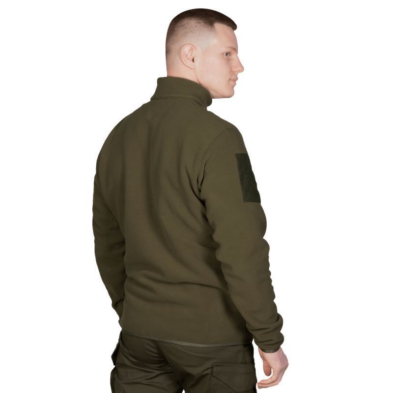 Чоловіча тактична флісова кофта Army Light олива Camotec фото