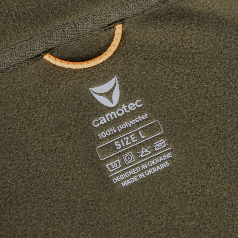 Чоловіча тактична флісова кофта Army Light олива Camotec фото