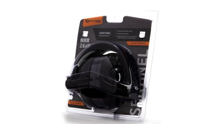 Активные наушники противошумные защитные Venture Gear Sentinel NRR 26dB (черные) фото