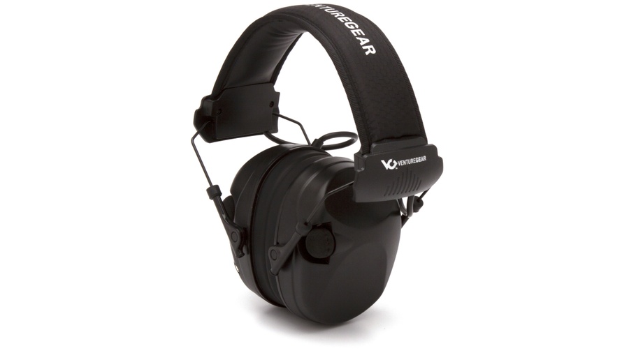 Активні навушники протишумні захисні Venture Gear Sentinel NRR 26dB (чорні) фото