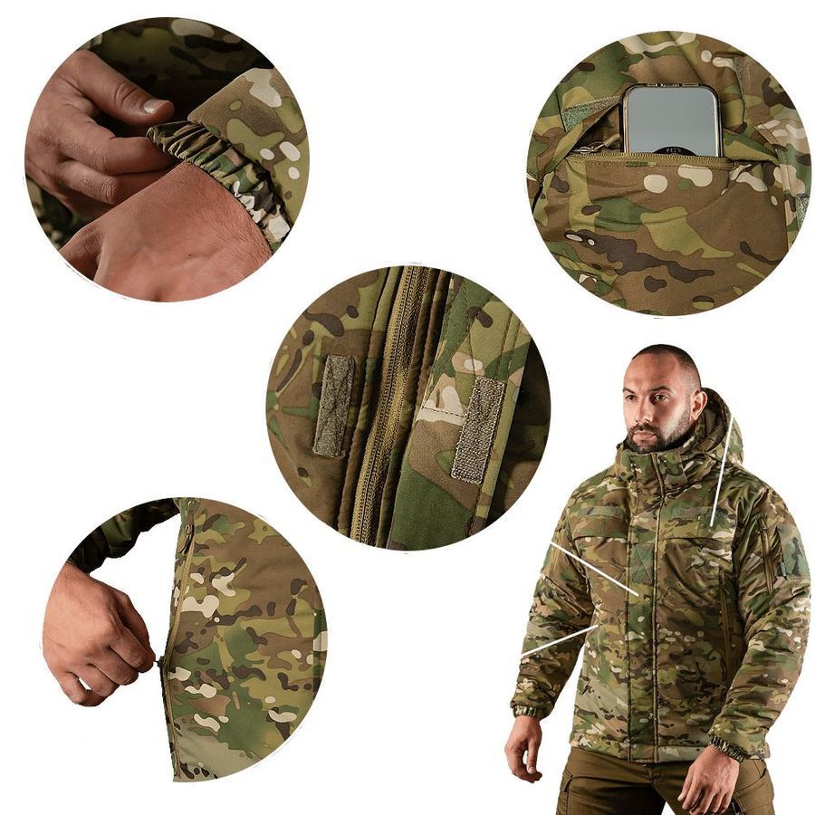 Демісезонна військова куртка Patrol System Multicam Camotec фото