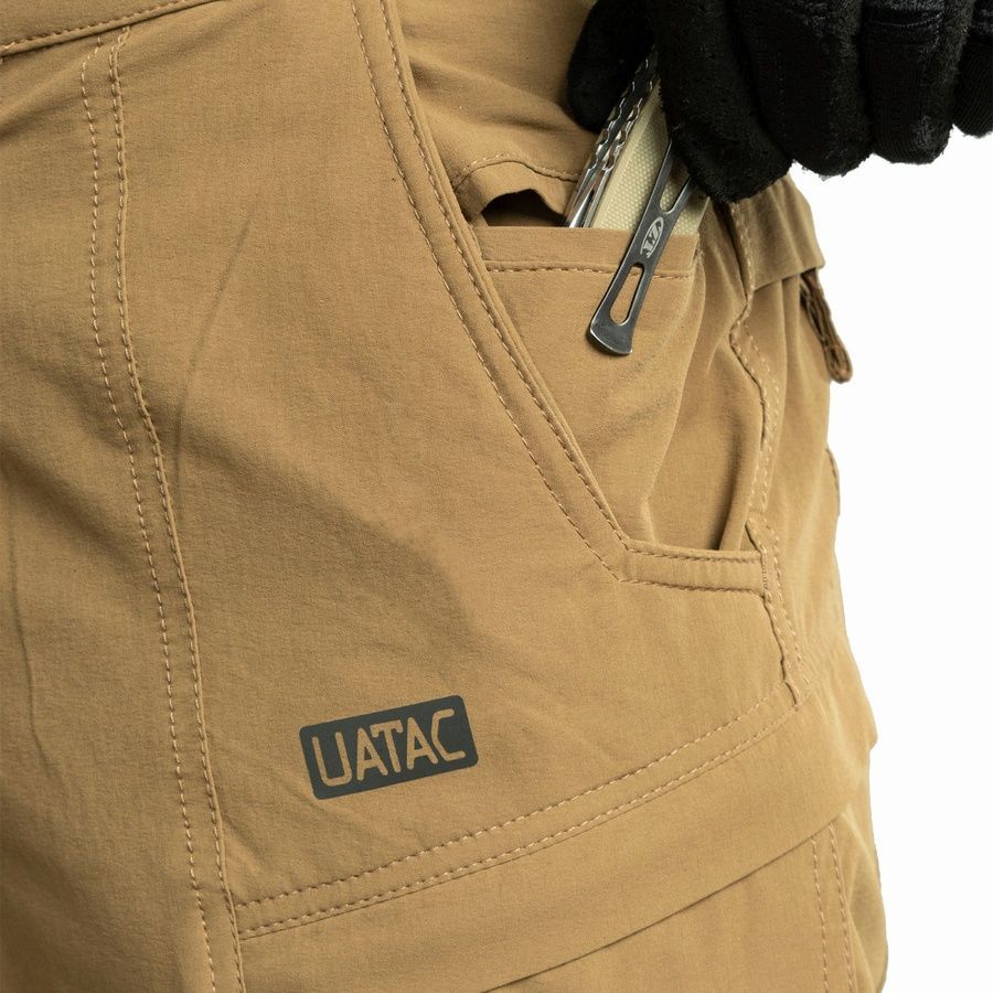 Тактические летние брюки Ultralite Nylon Койот UATAC фото