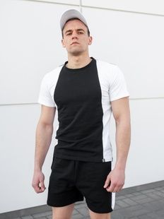 Футболка avant-garde чорна/'19 біла BEZET фото