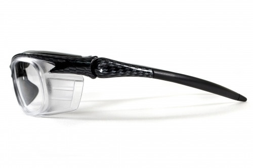 Захисні окуляри Global Vision RX-Carbon (clear) RX-able, прозорі фото