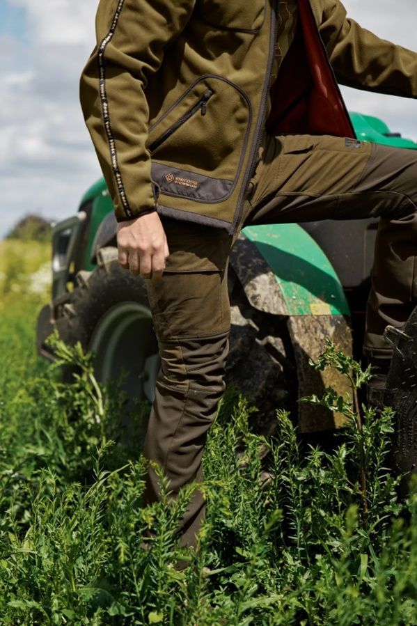 Брюки Harkila Scandinavian 48 Green/Brown фото
