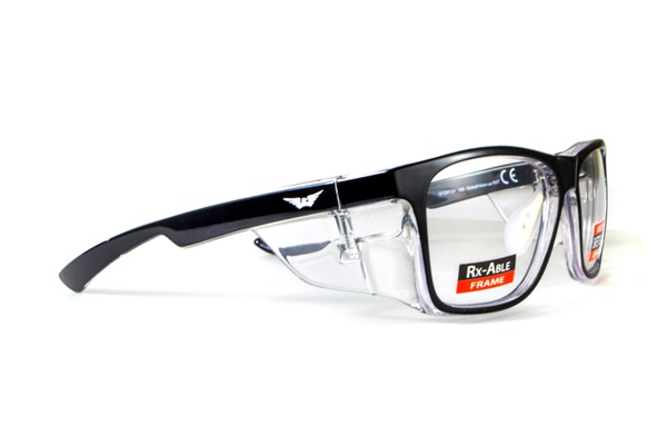 Захисні окуляри Global Vision RX-T Crystal Black (rx-able) (clear) прозорі фото