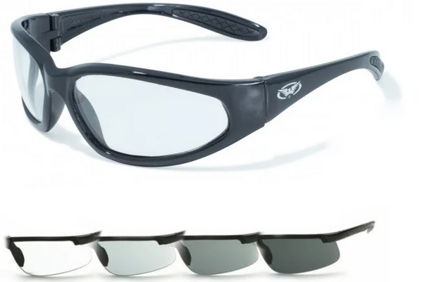 Тактичні окуляри Global Vision Hercules-1 Photochromic (clear) прозорі фотохромні фото