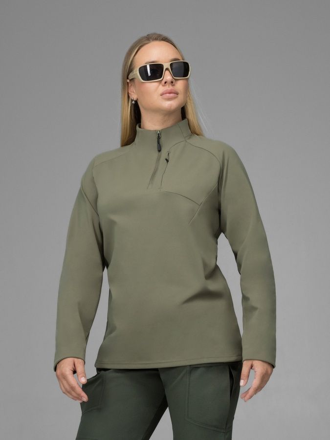 Кофта BEZET женская Active хаки фото